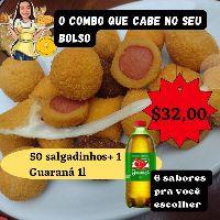 imagem 50 Salgadinhos + 1 Guaraná 1L