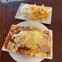 imagem Parmegiana Frango com pure