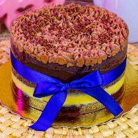 imagem Naked Cake Abraço 20cm 