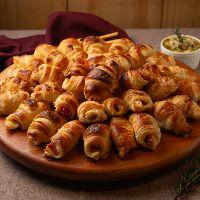 imagem Tábua Mini Croissant de Peito de Peru 