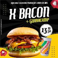 imagem X Bacon + guaravita 