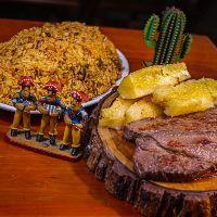 imagem Baião de Dois  c/ Carne de Sol e Mandioca