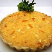 imagem Quiche de queijo Brie com damasco
