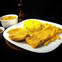 imagem Arroz de Açafrão com Filé de Peixe