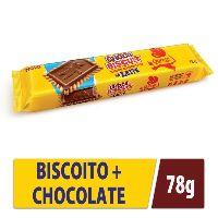 imagem BISCOITO CHOCOBISCUIT SABOR CHOCOLATE AO LEITE 78G 