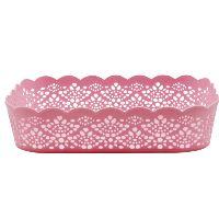 imagem CESTA MANDALA ROSA BABY 