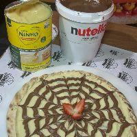 imagem PIZZA DE NINHO COM NUTELLA