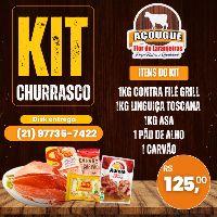 imagem Kit Churrasco Grill