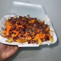 imagem Batata com Cheddar e Bacon G