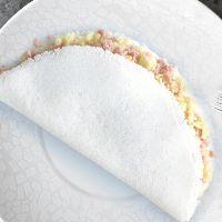 imagem Tapioca Com Queijo e Presunto