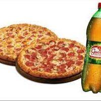 imagem 2 Pizzas 45cm +1 Refri 2L