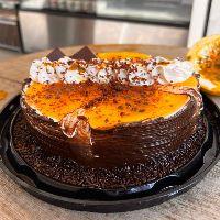 imagem Torta G de maracujá (massa de chocolate)