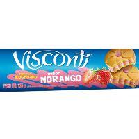 imagem BISCOITO RECHEADO MORANGO VISCONTI 125G