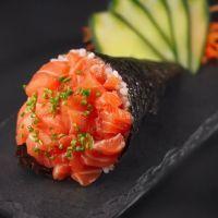 imagem Temaki Salmão Philadelphia ( sem arroz)