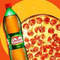 imagem 2 Pizzas Grandes + Doce média + Refri 1,5L