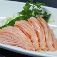 imagem Sashimi de Salmão Semi Grelhado  (5unidades)