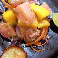 imagem Ceviche salmão - 200g