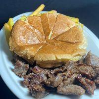 imagem Alcatra Com Fritas INTEIRA