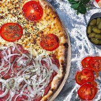 imagem Pizza Grande (Metade Mussarela e Calabresa)