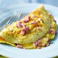 imagem Omelete de Queijo c/ Presunto 