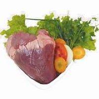 imagem Coração Bovino Pedaço 500g