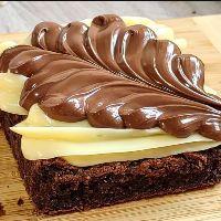 imagem Brownie Ninho com Nutela