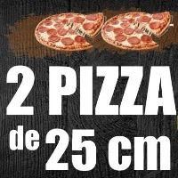 imagem 2 Pizzas de 25cm Por R$30.00