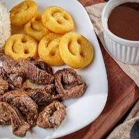 imagem Iscas de Alcatra com Batata Sorriso
