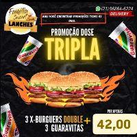 imagem Dose tripla X burguer duplo 