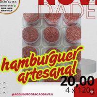 imagem Hamburguer Artesanal Premium (4 Unid)