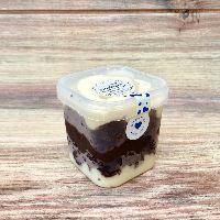 imagem Torta no pote Brownie com brigadeiro