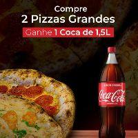 imagem COMBO - 2 Pizzas Grandes + Ganhe Coca-Cola 1,5l