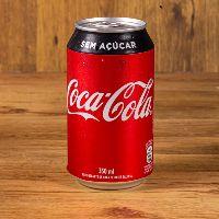 imagem Coca Cola Zero Lata 350ml