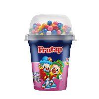 imagem IOGURTE FRUTAP SABOR MORANGO + CONFEITOS DE CEREAIS COLORIDOS 115G - 3 UNIDADES