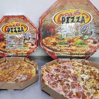 imagem Pizza Família (35cm) + Broto Doce (25cm) + Refrigerante 1,5 litros