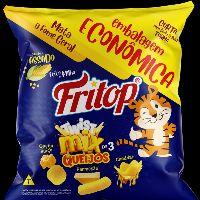 imagem SALGADINHO FRITOP SABOR MIX QUEIJOS 200G - 2 UNIDADES