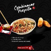 imagem 1 Yakissoba frango+ 10 un Hot +1 Harumaki banana