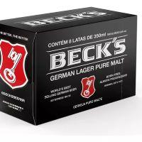 imagem Beck's Lata 350ml Com 8 Unidades