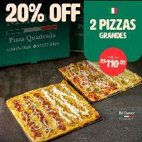 imagem 2 Pizzas Grandes com 20% Off