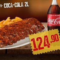imagem COSTELA COM FRITAS + COCA - COLA 2L