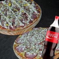 imagem PROMOÇÂO duas Pizzas Gigantes + Refrigerante 