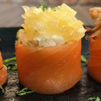 imagem Salmão light Abacaxi com hortelã-