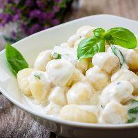 imagem Nhoque de Batata ao Molho Branco