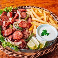 imagem Fritas com Calabresa