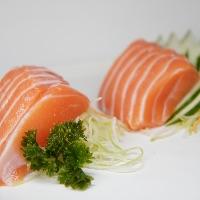 imagem Sashimi Salmão