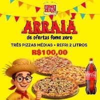 imagem 3 Pizzas médias + refri 2 litros 