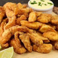 imagem FILÉ TILÁPIA EMPANADO FRITO, APENAS AQUECER 500G 