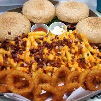 imagem 4 X Tudo + Batata Jack + 10 Anéis de Cebola + 10 Nuggets Coca 2l +