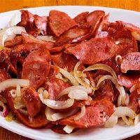 imagem Linguiça Acebolada