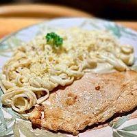 imagem Paillard de frango com fettuccine 
